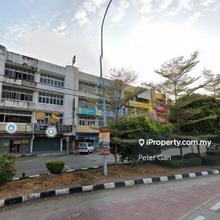Ipoh Jalan Gopeng 3 Storey Shop facing mainroad