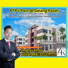 Iparc Tanjung Pelepas Gelang Patah Semi Detached Factory Corner Lot
