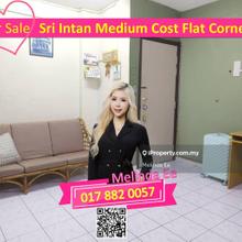 Masai Sri Intan Medium Cost Flat Corner Lot 3bed with Parking Lot