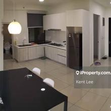 Tower B, Corner Unit, High Floor, Fully Furnish, Good Condition