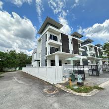 3 Storey Corner Semi D Facing Green Park Gated Guarded