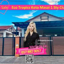 Pasir Gudang Eco Tropics Kota Masai Renovated 1 Storey Cluster 4bed