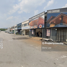 Cheras taman megah pekan batu 9 double storey factory sale corner