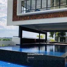 Strata title issued low density low rise condo basic unit nice view 