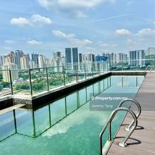 Triplex Penthouse with Private Lift Lobby and 40-ft Lap Pool