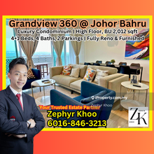Grandview 360 @ Johor Bahru Luxury Condominium For rent