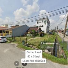 Corner Vacant Land / Jinjang Utara