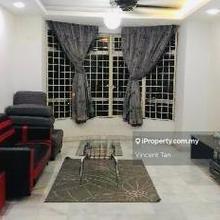 Renovated well maintain lrt bukit jalil sri petaling ready move in