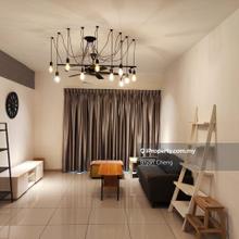 1045sf with balcony, 3 room, 2 side by side carpark