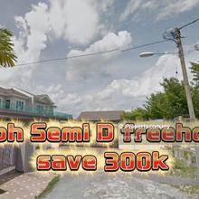 Ipoh Semi D freehold save 300k