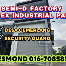 Semi D factory at Desa Cemerlang 