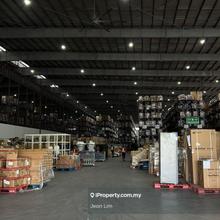 Warehouse Bu 88ksf with 9 nos loading bay North Port Klang  for Rent