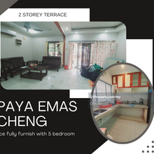 Fully Furnish Nice 2 Sty Terrace House Paya Emas Tanjong Minyak
