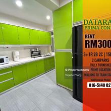 Fully Renovated 2 Carparks Dataran Prima Condo For Rent