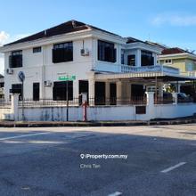 Double storey corner bungalow Batu Maung Ideal for employee stay