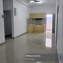 Partial furniture 3 room service apartment at optimus medini