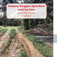 Simpang Renggam, Agriculture Land