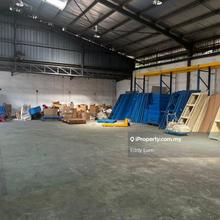 Cheras Taman Midah 1.5sty warehouse For Rent, Cheras
