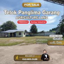 Telok Panglima Garang Agriculture Land For Sale