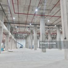 Class A Warehouse w Sprinkler & Loading Bay for Rent at Shah Alam