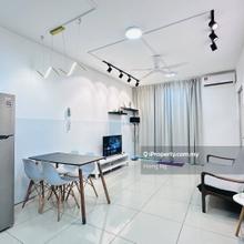 Big Balcony! Vista Alam Fully Furnish For Rent, Beside Dwi Emas School