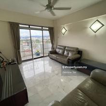 Corner unit, unblock view