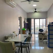 For Rent 3 Rooms, 800sf, Partly Furnished, Sky Awani 3 Setapak!!