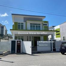 Semi D Terrace house at Senawang Perdana near KTM for sale
