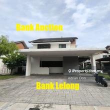 2 Sty Semi-D With Huge Land For Auction At Low Price !!