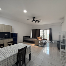 Fully furnished studio with balcony near inti, aeon, highway, etc..