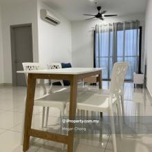Near Bk5 LRT Station 3-Bedroom Ten Kinrara Service Residence For Sale