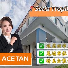 Setia Tropika - 2 Storey End Lot Cluster House - For Sale
