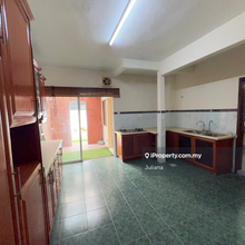 Cozy 2-Storey Link House with Nyatoh Wood Kitchen Cabinets