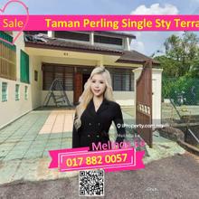 Johor Bahru Taman Perling Nice Design Single Storey Terrace Corner