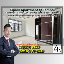 Kipark Apartment @ Tampoi Corner Lot Apartment For Sale