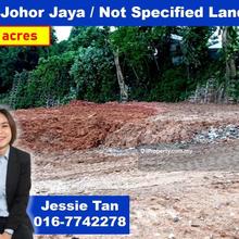 Johor jaya not specified in the land title for sale