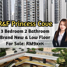 R&F Princess Cove, Brand New Unit, Facing Swimming Pool & Inner, 3 Bed