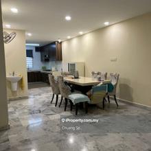 Bandar sri damansara 2sty to let renovated extended 