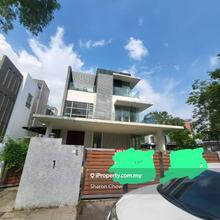 Nova sri utara bungalow corner lot with pool for sale 