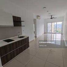 Partially unit with ac and water heater installed for rent.