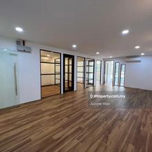 Office with air conditioners - new refurbish office 