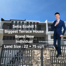 Full loan Cheapest 22x75 2 Storey Terrace for Sale, Specialist Agent