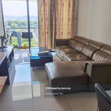 Cheras Pertama Vila Vista walk to MRT shops low floor mountain view