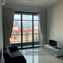 Linked LRT 2 Bedroom Unit With Balcony Fully Furnished