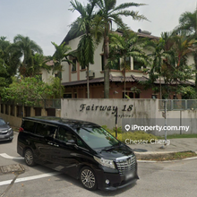 Back Facing Beautiful Golf View