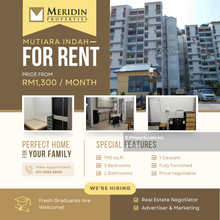 Mutiara Indah, 790 sq.ft, Fully Furnished, Gelugor