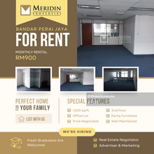 2nd Floor Office Lot @ Bandar Perai Jaya 