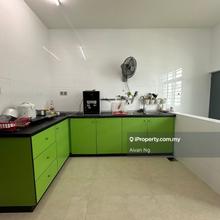 Partial Furnished with Gated Guarded 3 Storey Superlink House