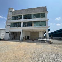 Prai New 3 Storey Detached Factory for Rent 