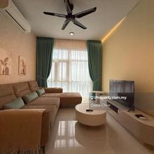 Rare Layout with Larger Balcony, Fully Designer Furnished Gem